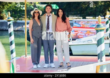 Copyright : Starpix/Alexander TUMA, 05.09.2021 Venice, Italy, Tom Burke, Ruth WILSON, Harry Wootliff, 78ème Festival International du film de Venise 2021 - 20210905 PD2013 - Rechteinfo : droits gérés (RM) Banque D'Images