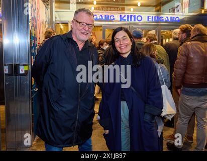 Copyright : Starpix/Alexander TUMA, Vienne International film Viennale 2022 - première de ' Eismayer ' au Gartenbau Kino à Vienne, Autriche, le 23 octobre 2022. Stefan RUZOWITZKY, Eva SANGIORGI - 20221023 PD24659 - Rechteinfo : droits gérés (DG) Banque D'Images