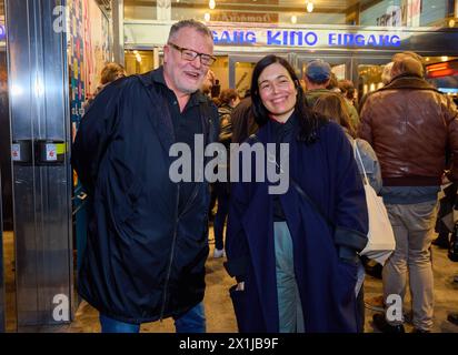 Copyright : Starpix/Alexander TUMA, Vienne International film Viennale 2022 - première de ' Eismayer ' au Gartenbau Kino à Vienne, Autriche, le 23 octobre 2022. Stefan RUZOWITZKY, Eva SANGIORGI - 20221023 PD24661 - Rechteinfo : droits gérés (DG) Banque D'Images