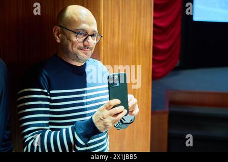 Copyright : Starpix/Alexander TUMA, Vienne International film Viennale 2022 - première de ' Eismayer ' au Gartenbau Kino à Vienne, Autriche, le 23 octobre 2022. Arash T. Riahi - 20221023 PD24671 - Rechteinfo : droits gérés (RM) Banque D'Images