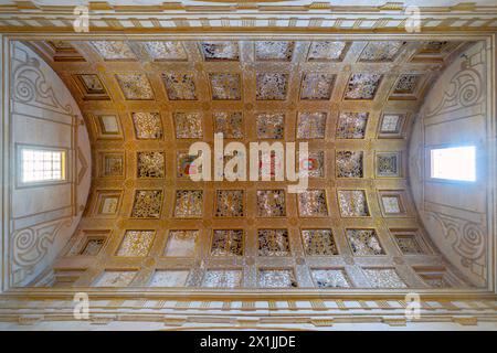 Nouvelle sacristie (Sacrtistia Nova) construite au XVIe siècle par le maître des œuvres du couvent, Francisco Lopes. Chevaliers Templiers, couvent du kN Banque D'Images