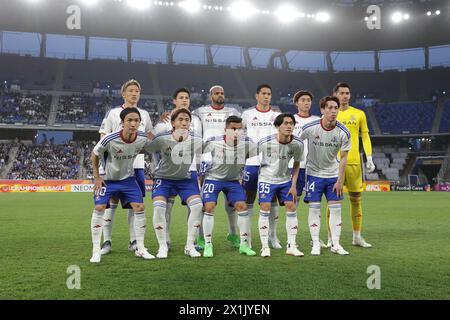 Ulsan Munsu Football Stadium/ Ligue des champions de l'AFC 2023-2024/ demi-finales/ Ulsan Hyundai Football Club vs Yokohama F. Marinos/ Yokohama Group Banque D'Images