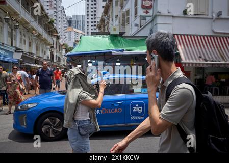 John Angerson 2024 - Singapour Banque D'Images