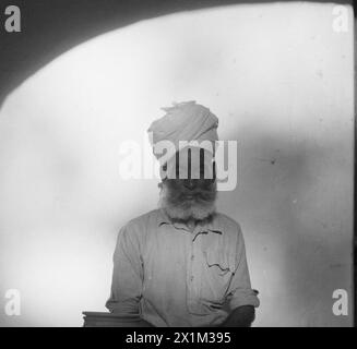 Photographies prises par Cecil Beaton lors de ses voyages en Inde, Birmanie et Chine entre décembre 1943 et août 1944 Banque D'Images
