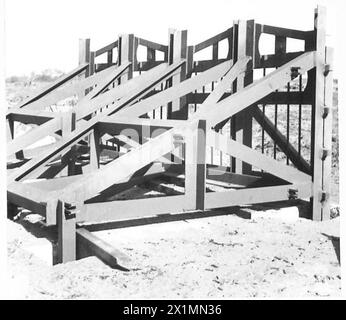 AFFECTATION SPÉCIALE POUR LA 79E DIVISION BLINDÉE - Bridge , Armée britannique Banque D'Images