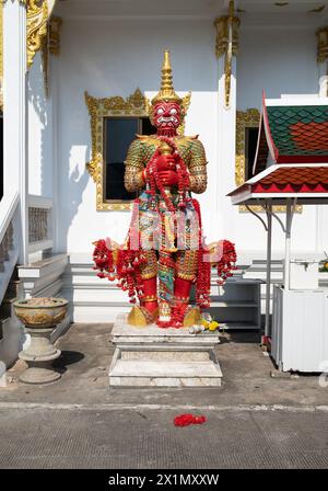 Le temple bouddhiste emple Wat Chai Mongkhon Pattaya Thaïlande Banque D'Images