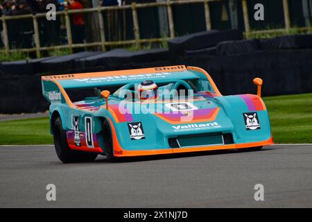 Paul Knapton, Peter Harburg, Porsche 917-30, Can-Am Demonstration, une sélection de voitures Can-Am de la série no-Limits, la taille du moteur, l'aérodynamisme, etc Banque D'Images