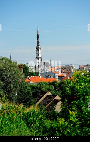 Ząbkowice Sląskie, Polska, Dolnośląskie, Dolny Sląsk, vieille ville, architecture, historique,Frankenstein in Schlesien - la ville Frankenstein en Silésie, Banque D'Images