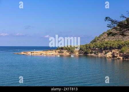 Baie d'es Calo près de Betlem, île de Majorque, Espagne Banque D'Images