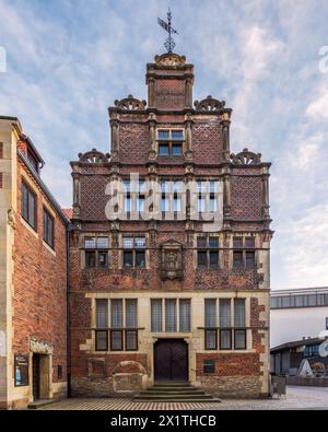 Bâtiment typique sur Prinzipalmarkt à Münster Banque D'Images