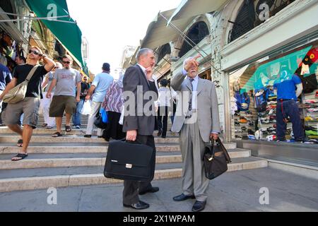 Rialto. Venise. Veneto. Italie Banque D'Images