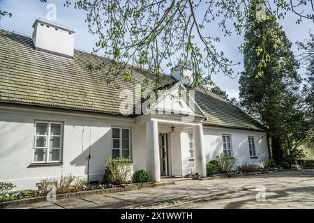 Zelazowa Wola, Pologne - 7 avril 2024 - Manoir - lieu de naissance de Frédéric Chopin Banque D'Images