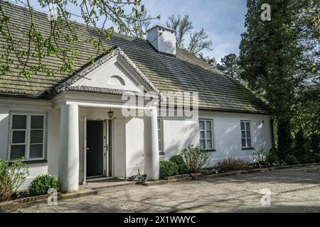 Zelazowa Wola, Pologne - 7 avril 2024 - Manoir - lieu de naissance de Frédéric Chopin Banque D'Images