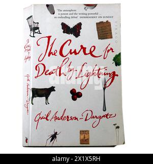 Couverture de livre - The Cure for Death par Lightning par Gail Anderson-Dargatz. Studio mis en place prise 2024 Banque D'Images