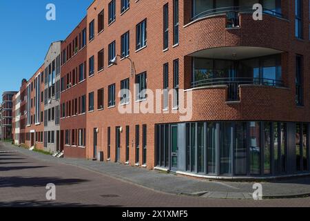 Bâtiments résidentiels modernes dans le nouveau quartier de Vathorst à Amersfoort. Banque D'Images