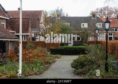 Almshouse historique - de armen de poth, dans le centre d'Amersfoort. Banque D'Images