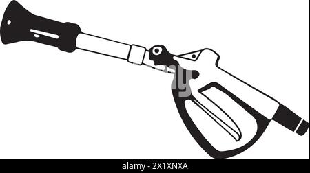 Illustration vectorielle d'icône de pistolet à eau conception simple Illustration de Vecteur