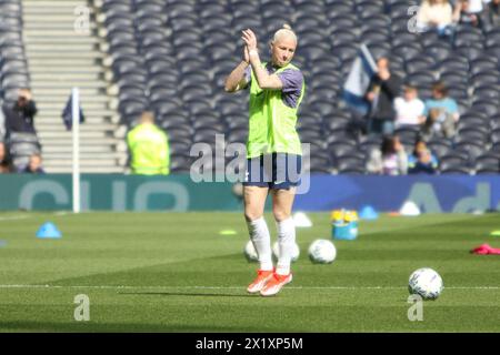 Bethany Angleterre Tottenham Hotspur FC Women v Leicester City FC Women Adobe Women's FA Cup demi-finale Tottenham Hotspur Stadium 14 avril 2024 Banque D'Images