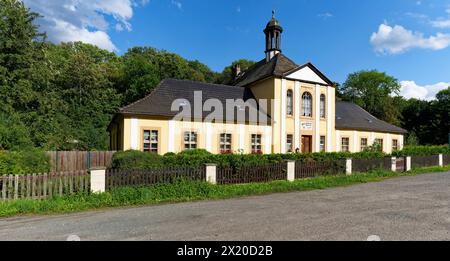 La vieille ville historique de Zeitz, Burgenlandkreis, Saxe-Anhalt, Allemagne Banque D'Images