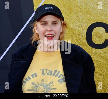 Los Angeles, États-Unis. 18 avril 2024. Tallulah Willis assiste à la soirée d'ouverture du TCM Classic film Festival et à la présentation du 30e anniversaire de 'Pulp Fiction' au TCL Chinese Theatre dans la section hollywoodienne de Los Angeles le jeudi 18 avril 2024. Photo de Jim Ruymen/UPI crédit : UPI/Alamy Live News Banque D'Images
