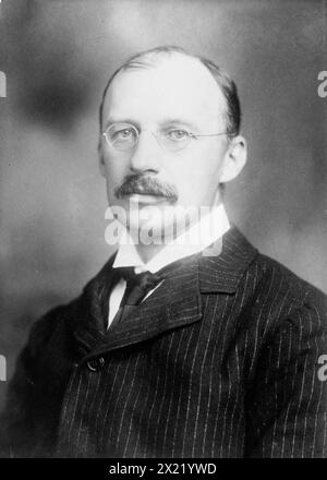 Sir Cecil Spring-Rice, entre 1910 et 1915. Montre le diplomate anglais Sir Cecil Arthur Spring-Rice (1859-1918), ambassadeur britannique aux États-Unis de 1913 à 1918. Banque D'Images