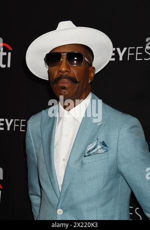 Hollywood, Californie, États-Unis. 18 avril 2024. J.B. Smoove arrive au Paley Fest LA 2024 - 'Curb Your Enthum' au Dolby Theatre le 18 avril 2024 à Hollywood, Californie. Crédit : Jeffrey Mayer/Media Punch/Alamy Live News Banque D'Images