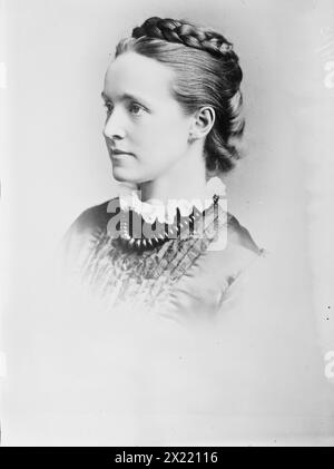 MRS Millicent Fawcett, buste portrait, 1913. Banque D'Images