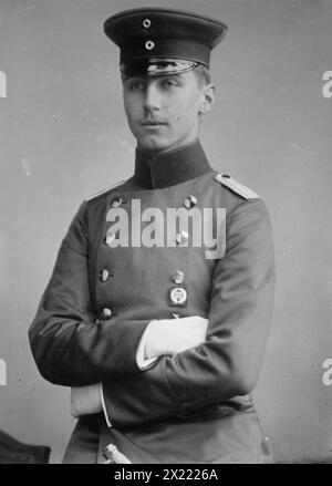 Prince Oscar d'Allemagne, 1910. Banque D'Images