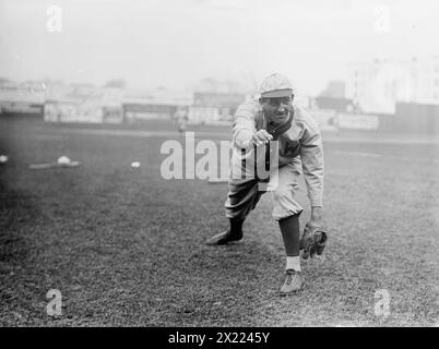 Ewart "Dixie" Walker, Washington, Al (baseball), 1910. Banque D'Images