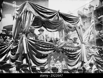 George McAneny, William A. Prendergast, Milo, Breaking Ground for Subway, entre c1910 et c1915. Banque D'Images