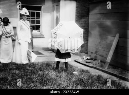 N.Y. suffragettes, entre c1910 et c1915. Banque D'Images