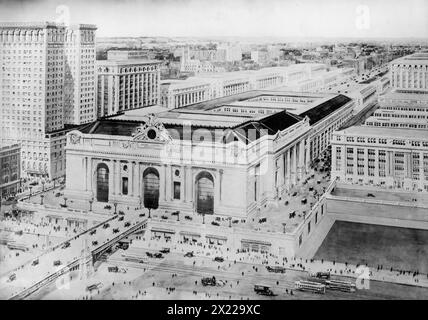 Grand Central Station, entre c1910 et c1915. Banque D'Images