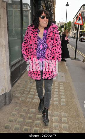 Fête du 63e anniversaire de Bella Freud Noel Fielding à la fête du 63e anniversaire de Bella Freud, Bella Freud, Chiltern Street, le jeudi 18 avril 2024 à Londres, Angleterre, Royaume-Uni. CAP/CAN/Londres Royaume-Uni Copyright : xCanxNguyen/CapitalxPicturesx Banque D'Images