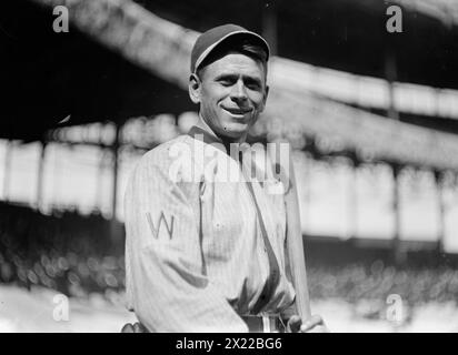 Danny Moeller, Washington Al (baseball), 1913. Banque D'Images