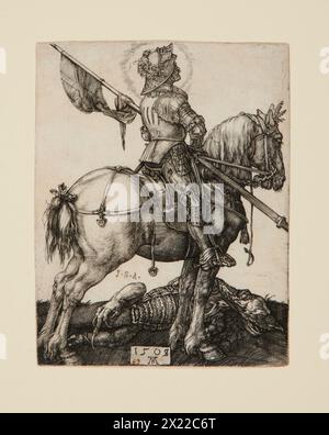 Saint George on Horseback, 1505-2008. Banque D'Images