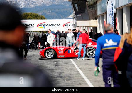 Le Castellet, France. 19 avril 2024. © PHOTOPQR/NICE MATIN/Frank Muller ; le castellet ; 19/04/2024 ; circuit paul ricard GP Prix de France historique au Castellet du 19 au 21 avril 2024 - Grand Prix de France historique 19-20-21 avril 2024 | circuit Paul Ricard crédit : MAXPPP/Alamy Live News Banque D'Images