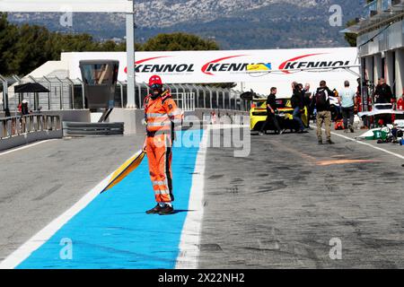 Le Castellet, France. 19 avril 2024. © PHOTOPQR/NICE MATIN/Frank Muller ; le castellet ; 19/04/2024 ; circuit paul ricard GP Prix de France historique au Castellet du 19 au 21 avril 2024 - Grand Prix de France historique 19-20-21 avril 2024 | circuit Paul Ricard crédit : MAXPPP/Alamy Live News Banque D'Images