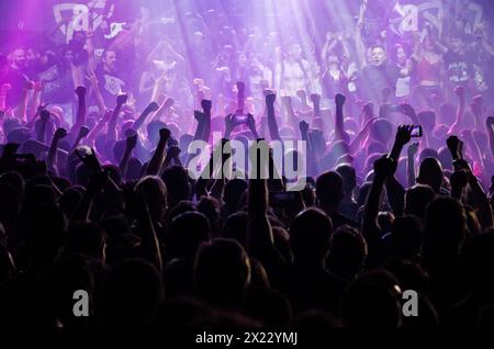 Dropkick Murphys se produisant au Gazi Music Hall, Athènes / Grèce, juin 2019 Banque D'Images