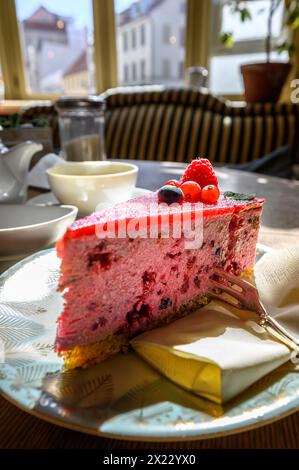 Café Alte Löwenapotheke, Wismar, Mecklembourg-Poméranie occidentale, Allemagne Banque D'Images