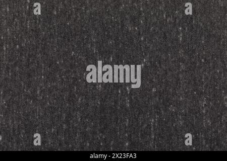 Toile de fond texturée en jersey de coton biologique gris chiné Banque D'Images