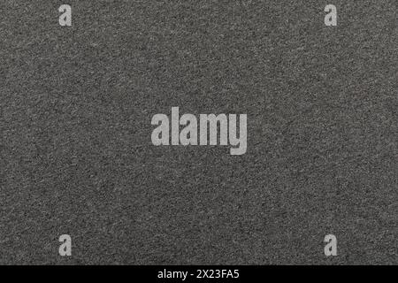 Toile de fond texturée en jersey de coton biologique gris chiné Banque D'Images