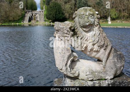 Château de la Roche Courbon, St Porchaire, Saintes, Charente maritime, France Banque D'Images