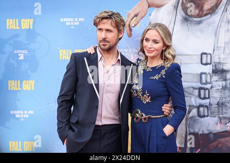 Europapremiere FALL GUY Ryan Gosling Emily Blunt Europapremiere von FALL GUY im UCI Kino à Berlin *** première européenne de FALL GUY Ryan Gosling Emily Blunt première européenne de FALL GUY au cinéma UCI à Berlin Copyright : xEventpressxFuhrx Banque D'Images