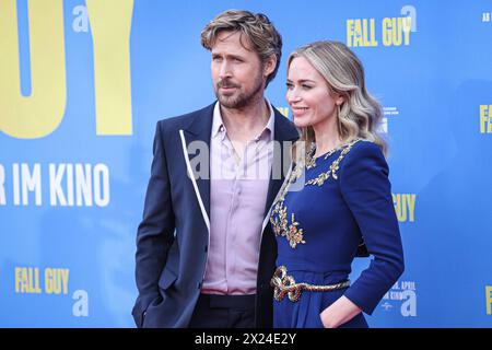Europapremiere FALL GUY Ryan Gosling Emily Blunt Europapremiere von FALL GUY im UCI Kino à Berlin *** première européenne de FALL GUY Ryan Gosling Emily Blunt première européenne de FALL GUY au cinéma UCI à Berlin Copyright : xEventpressxFuhrx Banque D'Images