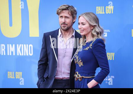Europapremiere FALL GUY Ryan Gosling Emily Blunt Europapremiere von FALL GUY im UCI Kino à Berlin *** première européenne de FALL GUY Ryan Gosling Emily Blunt première européenne de FALL GUY au cinéma UCI à Berlin Copyright : xEventpressxFuhrx Banque D'Images
