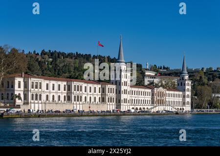 Lycée militaire de Kuleli dans le district d'Uskudar à Istanbul, Turquie Banque D'Images