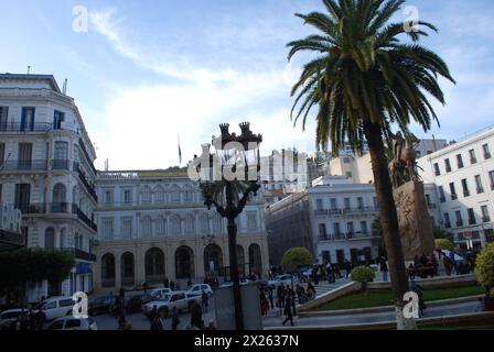 La vieille ville d'Alger, Algérie Banque D'Images