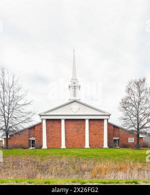 Lexington, Virginie. États-Unis - 27 mars 2024 - Église de Jésus-Christ des Saints des derniers jours Banque D'Images