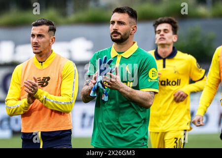 Ascoli Piceno, Italie. 20 avril 2024. Riccardo Gagno (Modène) pendant Ascoli Calcio vs Modène FC, match de football italien Serie B à Ascoli Piceno, Italie, 20 avril 2024 crédit : Agence photo indépendante/Alamy Live News Banque D'Images