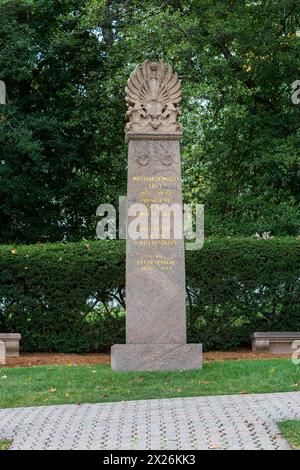 Le Cimetière National d'Arlington, en Virginie. Mémoire du président William Howard Taft. Banque D'Images